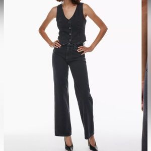 Aritiza denim forum “the Farrah wide jeans”